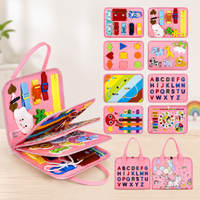 Thumbnail for 7-in-1 Busy Board – Motricité et apprentissage – Tableau d'activités