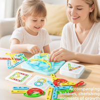 Thumbnail for ShapeGenius – Créatif et éducatif – Puzzle géométrique sur panneau perforé