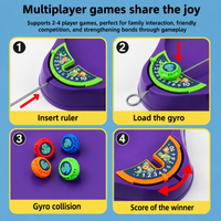 Thumbnail for SpinArena – Actif & Interactif – Kit de jeu « Toupie à cordon »
