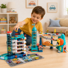 AutoWorld – Éducatif et interactif – Jeu de construction « Parking électrique »