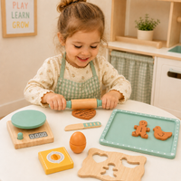 Thumbnail for BakeBuddy – Créatif et éducatif – Kit de pâtisserie en bois