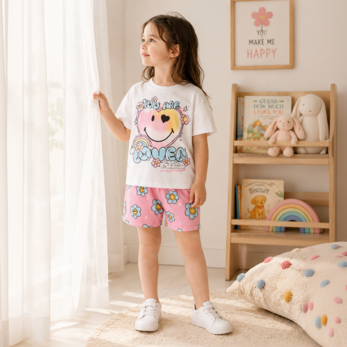 SunnyBloom – Été & Adorable – Ensemble d'été assorti