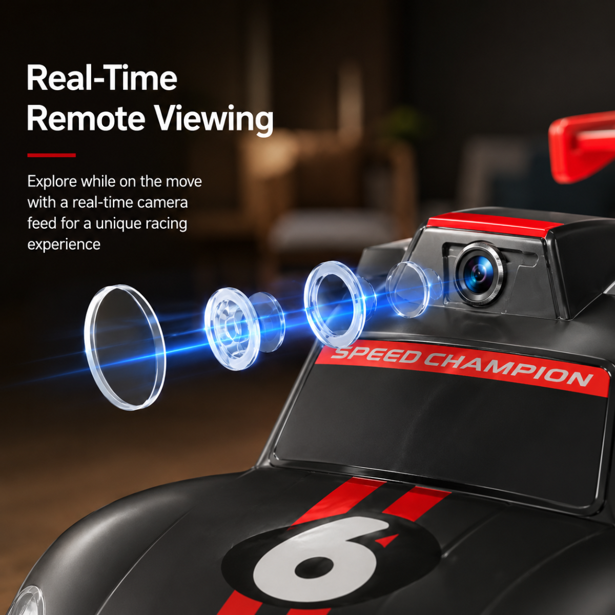 RacePro – RC & Stunt – Voiture de course à détection de dérapage avec caméra intégrée