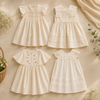 Sleeveless Dress – Élégante et confortable – Robe à col en dentelle
