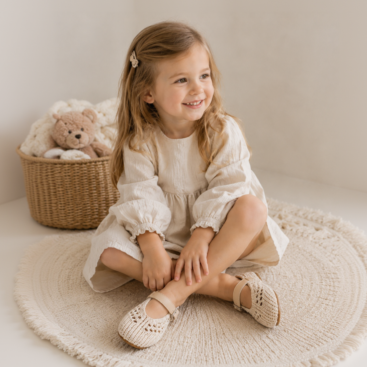 LittleWalkers – Confort et respirabilité – Ballerines Mary Jane