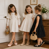 MiniChic – Élégance et style – Chaussons pour enfants avec nœud