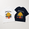 MushroomPlay – Casual & Streetwear – T-shirt oversize à imprimé champignons