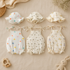 LittleBlossom – Confort et élégance estivaux – Body-sling pour bébé avec chapeau