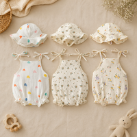 Thumbnail for LittleBlossom – Confort et élégance estivaux – Body-sling pour bébé avec chapeau