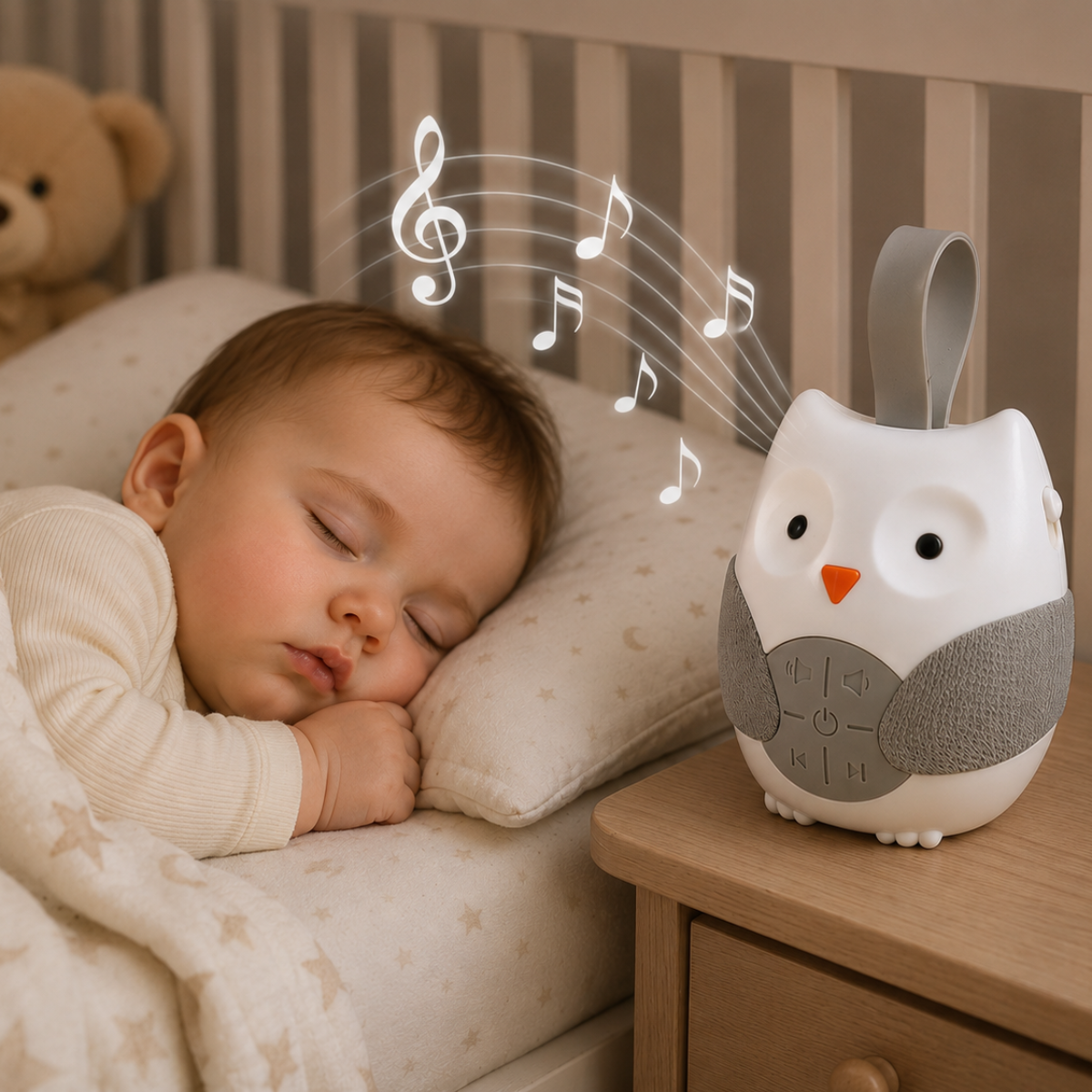 SleepyPal – Apaisante et amusante – Veilleuse musicale
