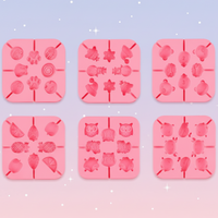 Thumbnail for SweetPop – Des friandises saines – Lot de moules à sucettes en silicone