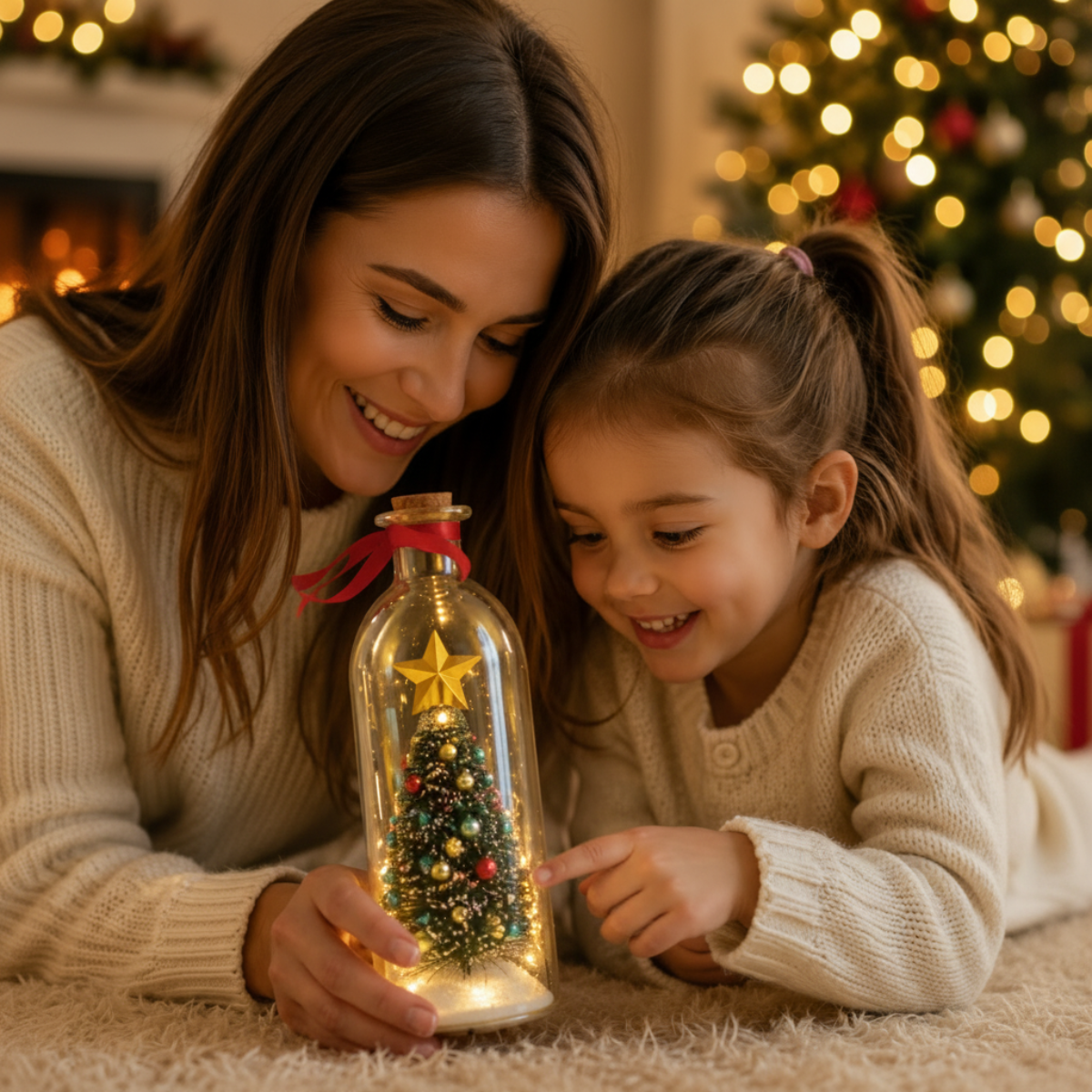 MagicBottle – Christmas & Keepsake – Bouteille avec message de Noël