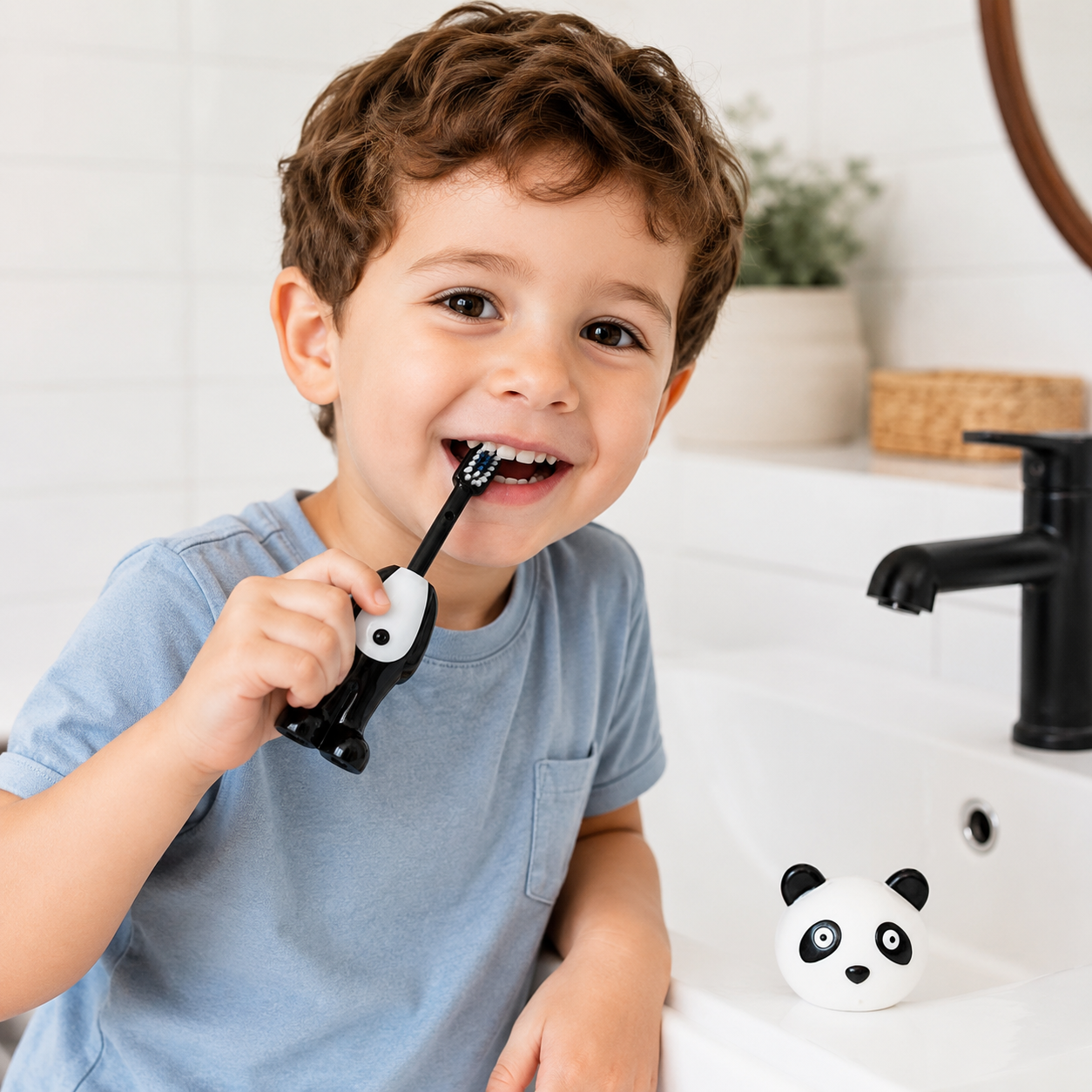 TinyTeeth – Ludique et mignon – Brosse à dents pour enfants en forme d'animaux