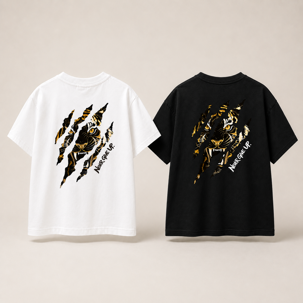 WildRoar – Fun & Casual – T-shirt pour enfant à imprimé tigre