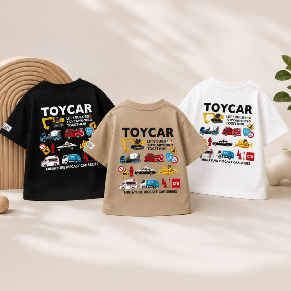 PlayCars – Vêtements de tous les jours & Douillets – Vêtements pour enfants avec imprimé voiture
