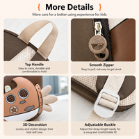 Thumbnail for KiddoPack – Mignon et pratique – Sac à dos pour enfant avec patte lumineuse