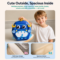 Thumbnail for MiniBot – Tendance et pratique – Sac à dos pour enfant au motif robot