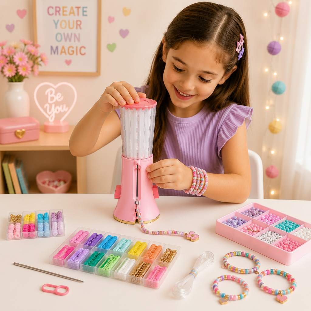 BeadMaster – Créativité et éducation – Kit de création de bracelets à faire soi-même