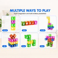 Thumbnail for LearnCube – Éducatif et interactif – Cubes magnétiques avec lettres et chiffres