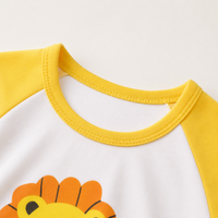 Thumbnail for Mini Fashion - Imprimé lion - Ensemble d'été pour garçons