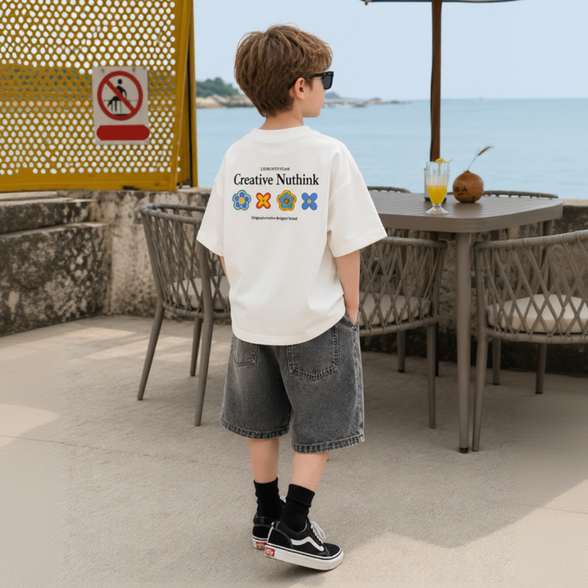 MiniStyle – Qualité et élégance – T-shirt « Creative Nuthink »
