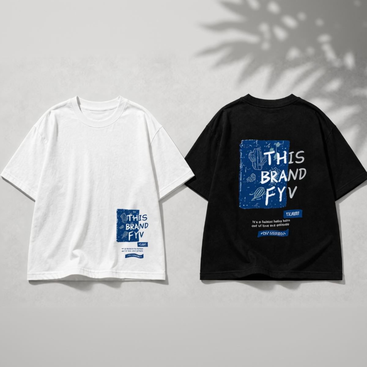 BrightTees – Confortable et coloré – T-shirt imprimé, vendu à l'unité