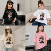 CuteStyle – Tendance et confortable – T-shirt à imprimé cartoon oversize