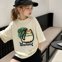 Thumbnail for FunPaws – Ludique et élégant – T-shirt oversize à imprimé chat