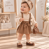 Thumbnail for TinyStyle – Mignonnes et élégantes – Chaussures pour bébés filles à imprimé léopard