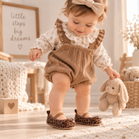 Thumbnail for TinyStyle – Mignonnes et élégantes – Chaussures pour bébés filles à imprimé léopard