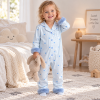 Thumbnail for TinyLove – Doux et chaud – Combinaison pour bébé à imprimé cœurs et détails en peluche