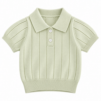 Thumbnail for MiniLuxe – Élégant et confortable – Polo en tissu tricoté