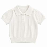 Thumbnail for MiniLuxe – Élégant et confortable – Polo en tissu tricoté