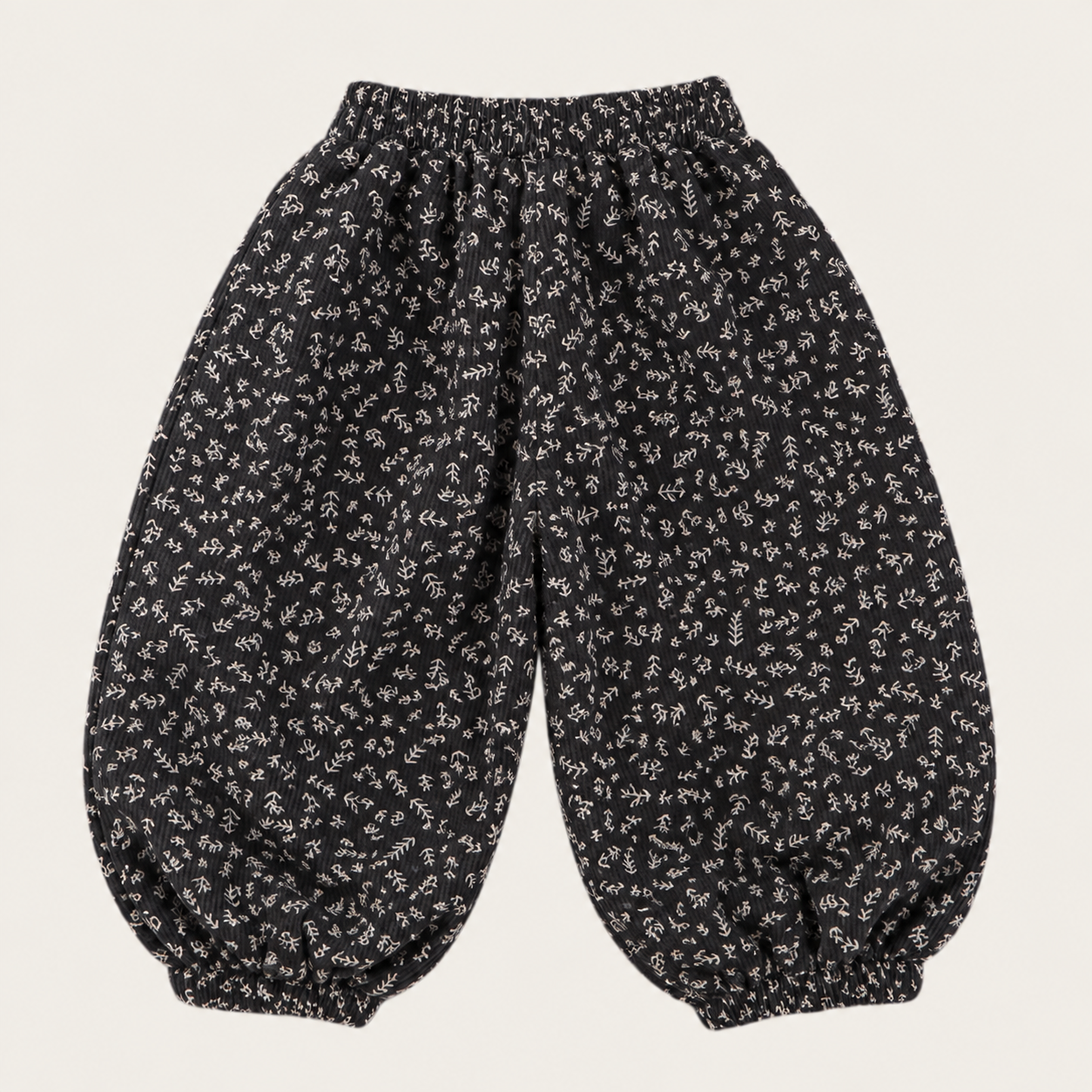 MiniTrousers – Chaud et doux – Pantalon en velours côtelé pour enfant avec doublure en polaire