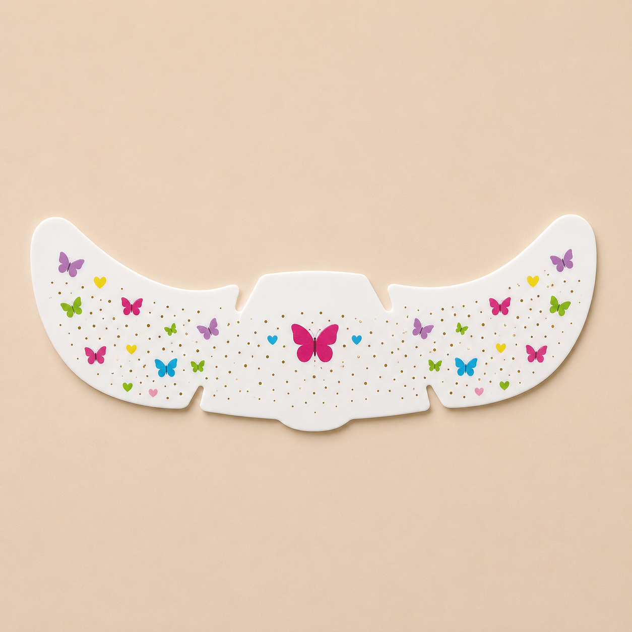 PartyFreckles – Coloré et festif – Autocollants temporaires pour le visage (lot de 6)