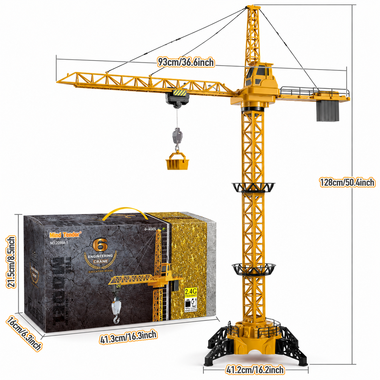 CranePro – Interactif et réaliste – Grue à tour télécommandée