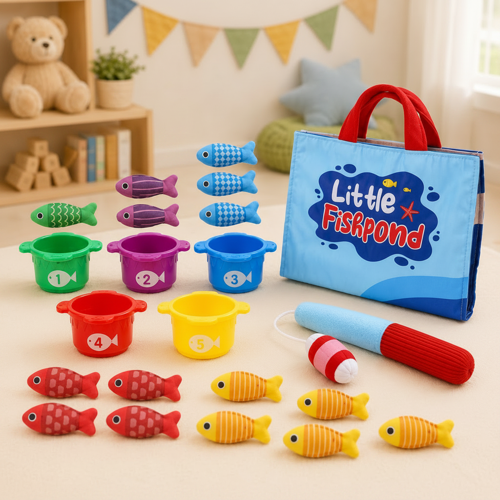 LittleFisher – Éducatif et interactif – Jeu de pêche Montessori