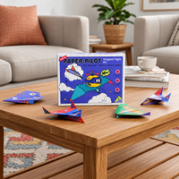 Thumbnail for PaperFly – Créatif et éducatif – Kit d'avions en origami