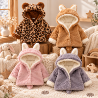 Thumbnail for CozyPrincess – Chaud et doux – Veste en peluche à capuche pour fille