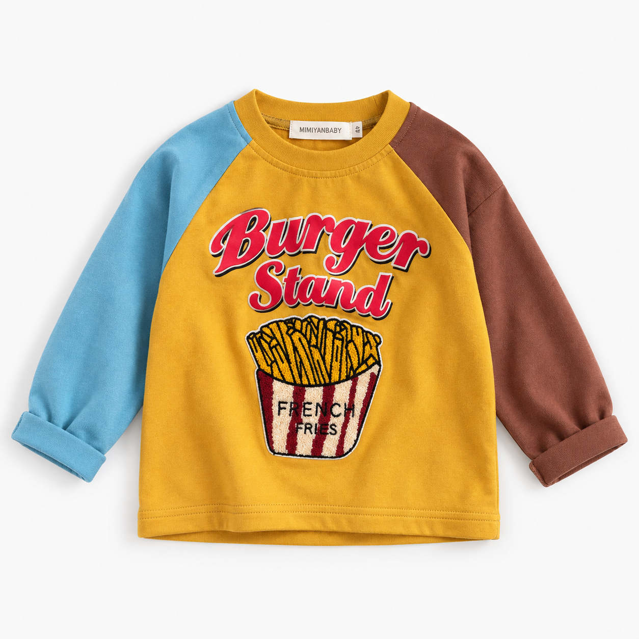 LittleRetro – Cool et tendance – T-shirt à manches longues pour enfant avec imprimé graphique