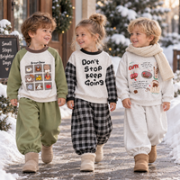 Thumbnail for MiniBuddy – Doux et pratique – Ensemble de pulls à manches longues pour enfants