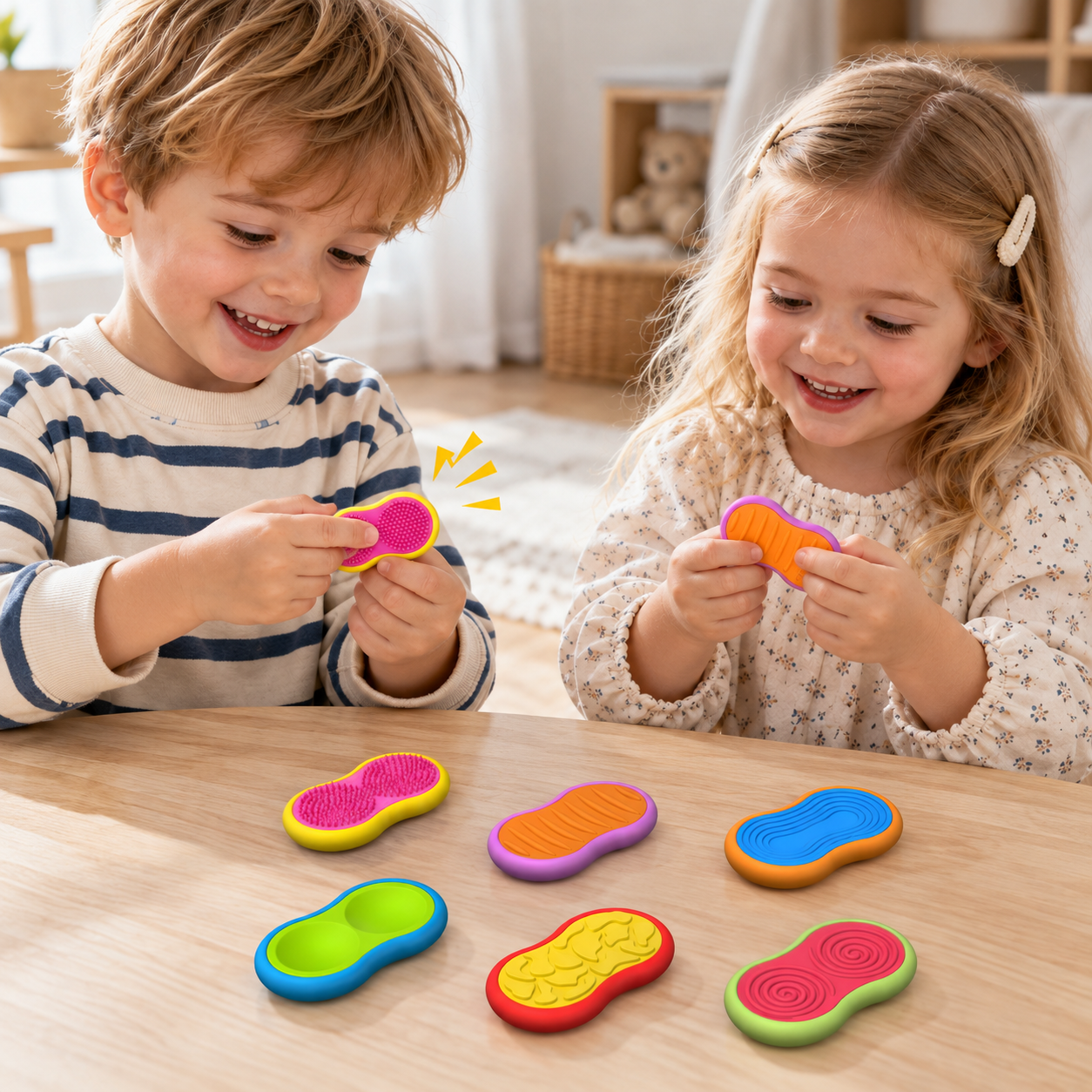 SensorySlide – Apaisant et interactif – Jouet anti-stress magnétique