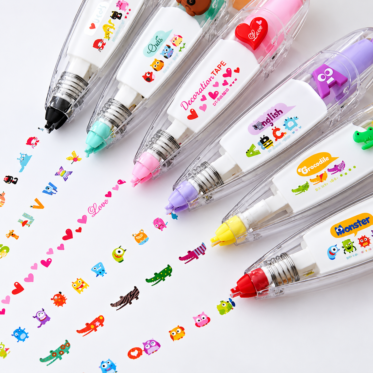 DoodleTape – Rouleau de ruban décoratif pour le journaling et les loisirs créatifs
