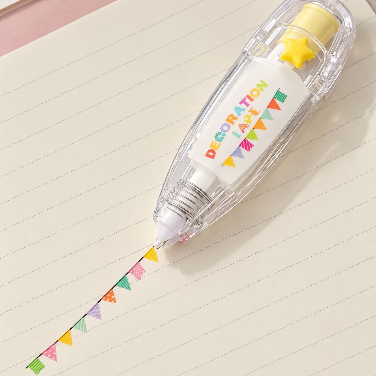 DoodleTape – Rouleau de ruban décoratif pour le journaling et les loisirs créatifs