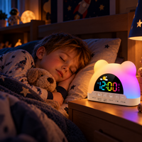 Thumbnail for TinySunrise – Douce et fonctionnelle – Réveil numérique avec lumière simulant le lever du soleil