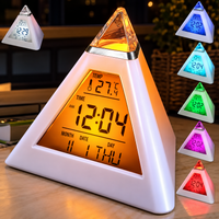 Thumbnail for ColorTime – Coloré et multifonctionnel – Réveil numérique pour enfants avec veilleuse