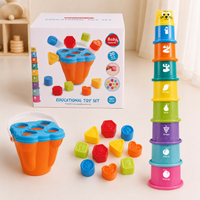 Thumbnail for SmartSort – Motricité et éducation – Jeu de tri avec des gobelets empilables et des formes
