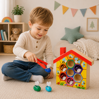 Thumbnail for HoneyHive – Montessori & Éducatif – Jeu de tri des abeilles en bois