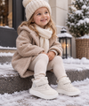WarmWalk – Confortables et tendance – Bottes d'hiver pour enfants avec doublure en peluche