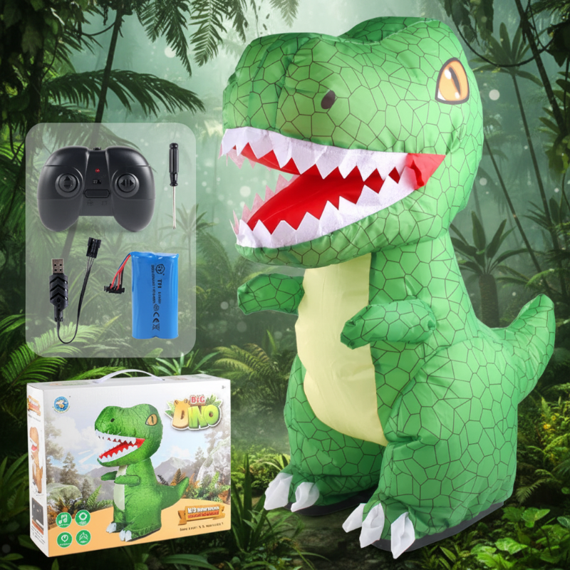 Inflatable Tyrannosaurus Rex – Ludique et éducatif – Dinosaure gonflable télécommandé